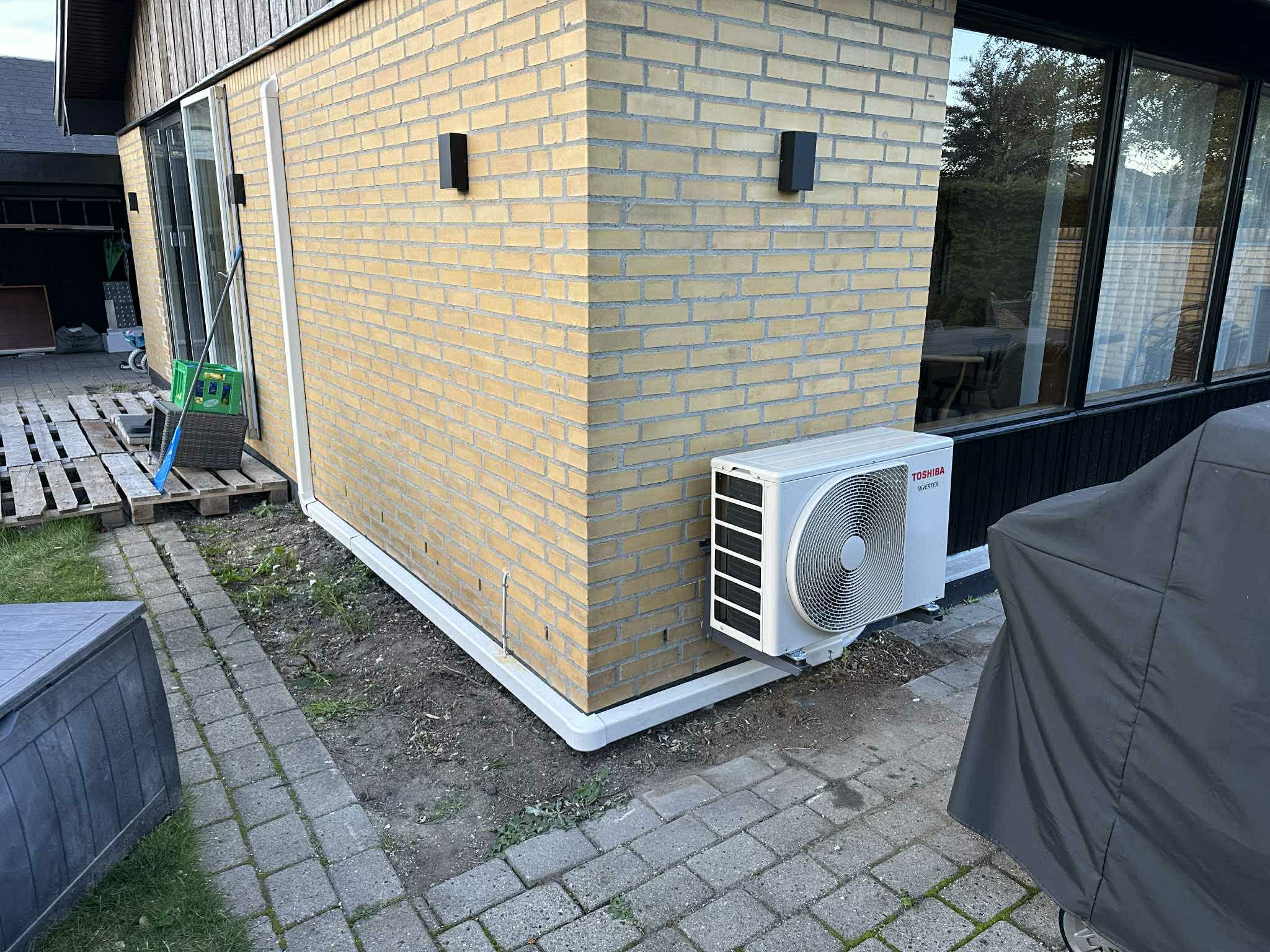 Varmepumpe ved bolig