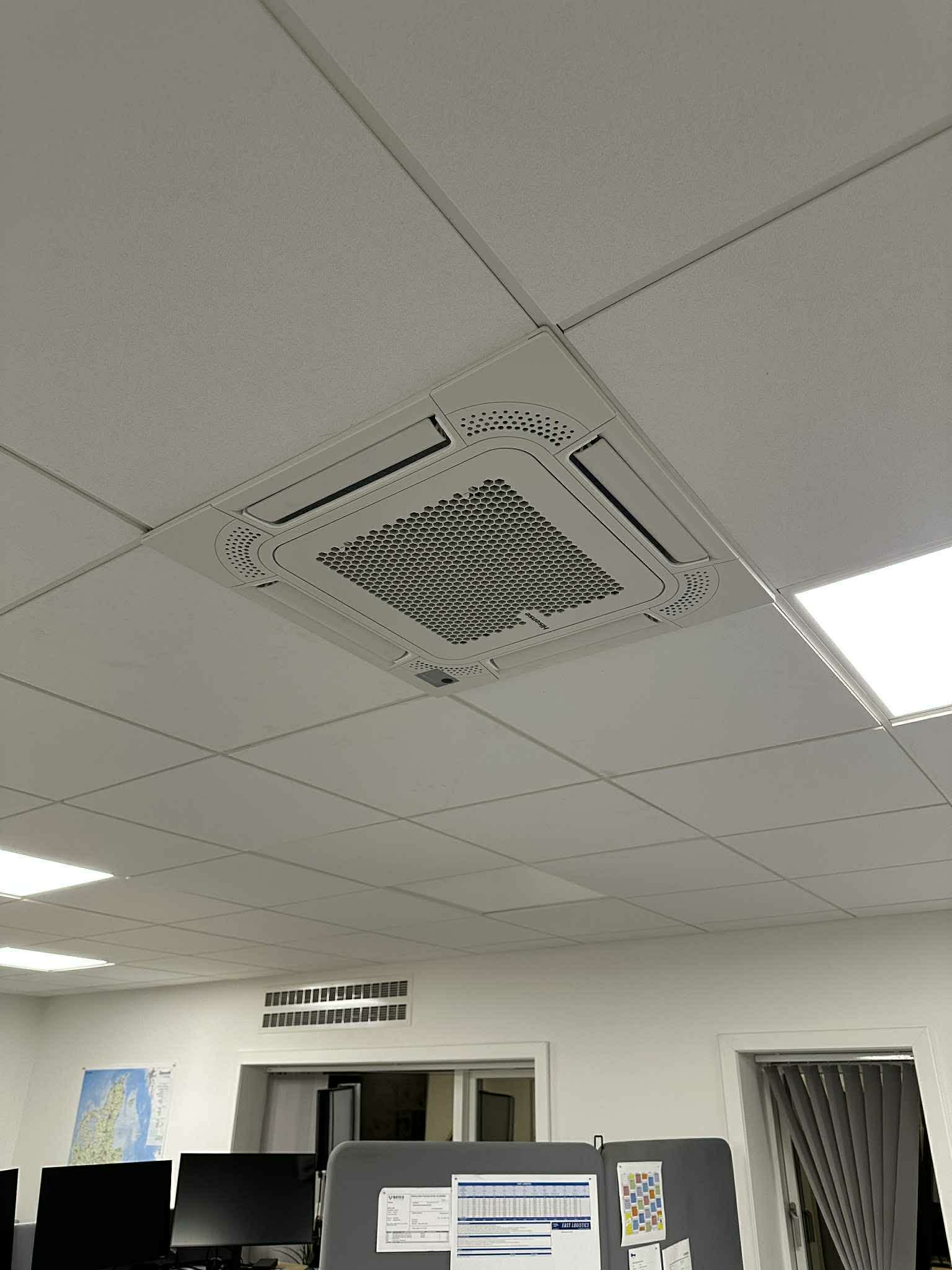 Færdig varmepumpeinstallation